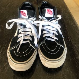Vans black / white size 3.5